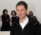 Marc-Olivier Fogiel lors du défilé Dior Homme à Paris, le 21 janvier 2012.