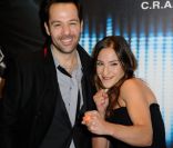 Stéphane Debac et Marilou Berry à l'avant-première de Café de Flore, à Paris le 23 janvier 2012.