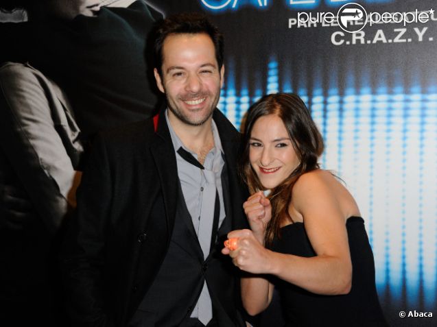 Stéphane Debac et Marilou Berry à l'avant-première de Café de Flore, à Paris le 23 janvier 2012.