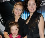 Alice Dubois, Evelyne Brochu et Hélène Florent à l'avant-première de Café de Flore, à Paris le 23 janvier 2012.