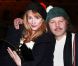 Julie Depardieu et Philippe Katerine au premier rang lors du défilé Etam lingerie à Paris le 23 janvier 2012