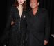 Valéry Zeitoun et son amie lors du défilé Etam lingerie à Paris le 23 janvier 2012