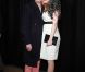 Julie Depardieu et Philippe Katerine lors du défilé Etam lingerie à Paris le 23 janvier 2012