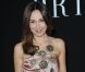 Elsa Zylberstein lors de son arrivé au défilé Armani Privé le 24 janvier à Paris