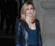 Julie Gayet lors de son arrivé au défilé Armani Privé le 24 janvier à Paris