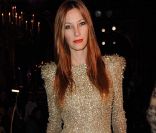 Mareva Galanter lors du défilé Zuhair Murad Haute Couture à Paris le 24 janvier 2012