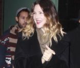 Drew Barrymore, le 25 janvier 2012 à New York.