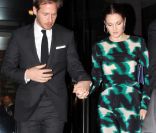 Drew Barrymore et son fiancé Will Kopelman à Washington le 25 janvier 2012.
