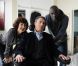 Anne Le Ny, François Cluzet et Omar Sy dans Intouchables.