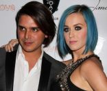 Katy Perry et Markus Molinari lors de la soirée caritative pour  l'association Givelove.org au club 1 OAK à Las Vegas, le 27 janvier 2012