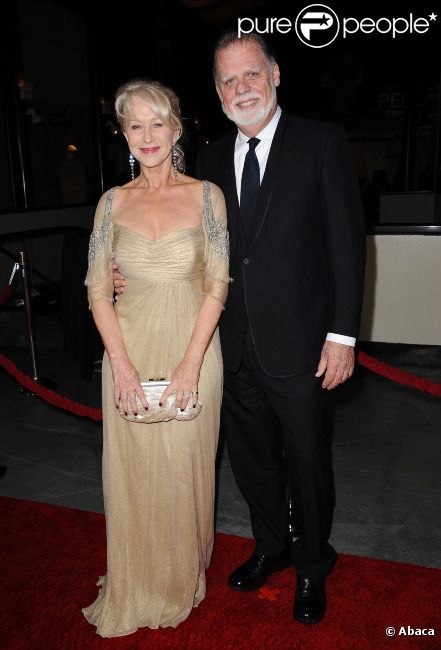 Helen Mirren et Taylor Hackford lors des Directors Guild Awards, le 28 janvier 2012 à Los Angeles