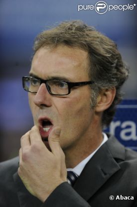 Laurent Blanc le 11 octobre 2011 à Saint-Denis
