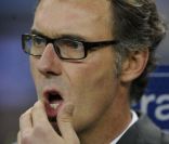 Laurent Blanc le 11 octobre 2011 à Saint-Denis