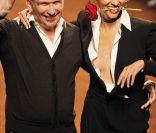    Les muses de Jean Paul Gaultier   
 &nbsp; 
 Jean Paul Gaultier et Farida Khelfa 