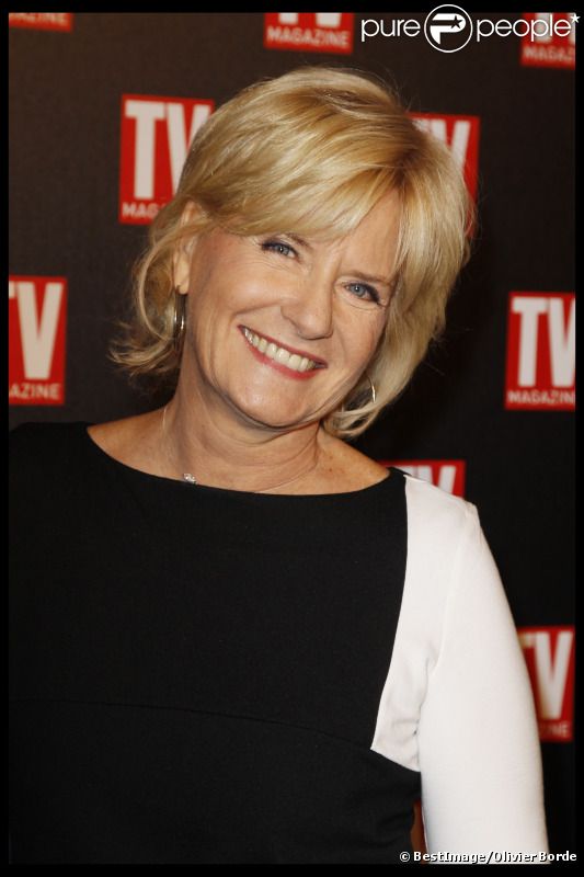Catherine Ceylac lors des 25 ans de TV Magazine au Plaza Athenée le 8 février 2012 à Paris