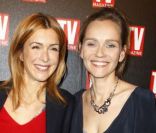 Véronique Mounier et Claire Borotra lors des 25 ans de TV Magazine au Plaza Athenée le 8 février 2012 à Paris