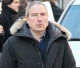 Stéphane Marie lors des obsèques de Christian Blachas en l'église Notre Dame de Boulogne, le 10 février 2012