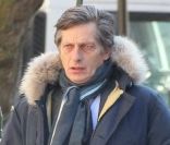 Nicolas de Tavernost lors des obsèques de Christian Blachas en l\'église Notre Dame de Boulogne, le 10 février 2012