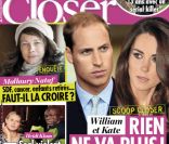 Le magazine  Closer  en kiosques le samedi 11 février 2012.