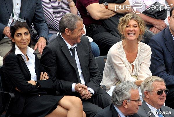 Michèle Laroque avec Jean Claude darmon et sa compagne Hoda