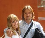 Daniel Bravo et sa fille