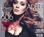 Adele en couverture du Vogue américain pour l'édition de mars 2012