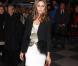 La star de téléréalité américaine devenue blogueuse Olivia Palermo, stylée comme toujours pour assister au défilé Marchesa. New York, le 15 février 2012.