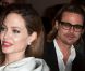 Angelina Jolie et Brad Pitt le 16 février 2012 à Paris pour l'avant-première du film Au pays du sang et du miel