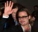 Brad Pitt le 16 février 2012 à Paris pour l'avant-première du film Au pays du sang et du miel
