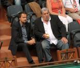 Henri Leconte et Jean-Pierre Castaldi