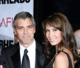 Sarah Larson avec George Clooney