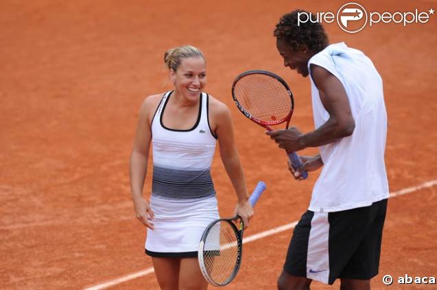 Gaël Monfils et Dominika Cibulkova