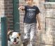 Shiloh, Zahara et Maddox, les enfants de Brad Pitt et Angelina Jolie,  avec leur nounou et garde du corps à la Nouvelle-Orléans le 7 mars 2012