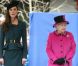 La reine Elizabeth II et la duchesse de Cambridge s'offrent un bain de foule à Leicester, le 8 mars 2012