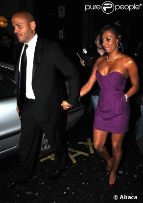Mélanie Brown et son compagnon Stephen Belafonte