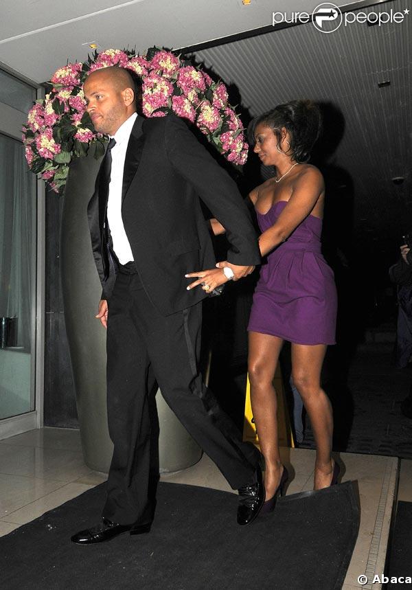 Mélanie Brown et son compagnon Stephen Belafonte