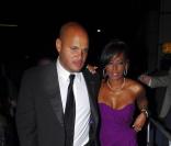 Mélanie Brown et son compagnon Stephen Belafonte