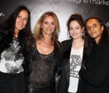 <p>Liliane Jossua, Maire Poniatowski, Marie Gillain et Karine Silla lors de la présentation de la collection joaillerie Stone chez Montaigne Market à Paris le 6 mars 2012</p>