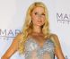 Paris Hilton prenait la pose lors de l'ouverture de la boîte de nuit Marquee dans l'hôtel-casino The Star à Sydney. Le 30 mars 2012.
