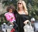 Heidi Klum et sa fille Lou dans les rues de Los Angeles le 14 avil 2012