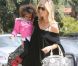 Heidi Klum et sa fille Lou dans les rues de Los Angeles le 14 avil 2012