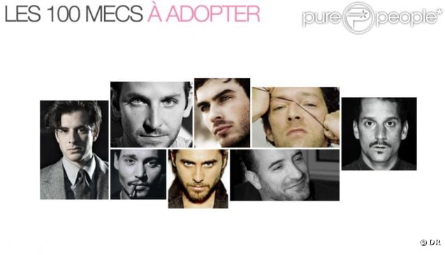 En avril 2012, le site AdopteUnMec.com dévoilait son premier Top 100 des Mecs à adopter. Un classement dominé par Guillaume Canet, mais plein de surprises...