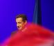 Nicolas Sarkozy prononce son discours après la défaite au second tour à La Mutualité, à Paris, le 6 mai 2012.