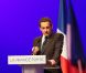 Nicolas Sarkozy prononce son discours après la défaite au second tour à La Mutualité, à Paris, le 6 mai 2012.