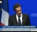 Discours de Nicolas Sarkozy à La Mutualité, peu après 20 heures, le 6 mai 2012.