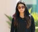 Vanessa Hudgens sort de sa séance de sport à Los Angeles le 7 mai 2012