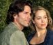 Elizabeth Berkley, enceinte, et son mari Greg Lauren lors du vernissage de l'exposition Rebel à Los Angeles le 12 mai 2012