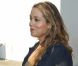 Elizabeth Berkley, enceinte, lors du vernissage de l'exposition Rebel à Los Angeles le 12 mai 2012
