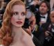 La belle Jessica Chastain lors de la présentation de  Madagascar 3 : Bons baisers d'Europe  au Festival de Cannes, le 18 mai 2012.