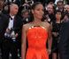 Chris Rock, Jada Pinkett Smith, Ben Stiller, David Schwimmer et Jessica Chastain lors de la présentation de  Madagascar 3 : Bons baisers d'Europe  au Festival de Cannes, le 18 mai 2012.